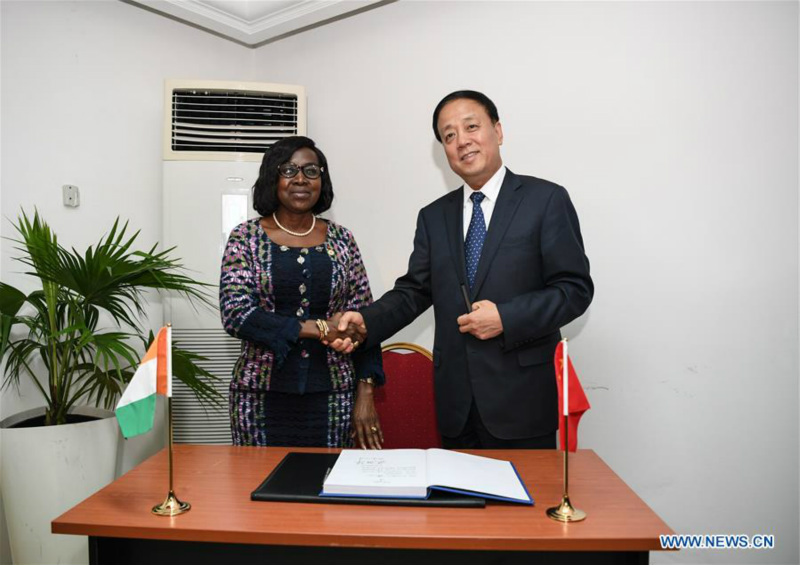 Les relations entre la Chine et la Côte d'Ivoire connaissent un développement rapide