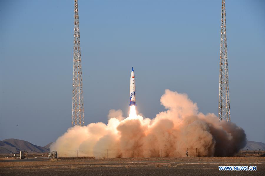 Chine : lancement d'une fusée porteuse suborbitale commerciale