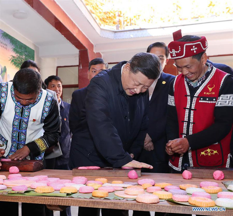 Xi Jinping se rend au Yunnan pour une tournée d'inspection avant la fête du Printemps