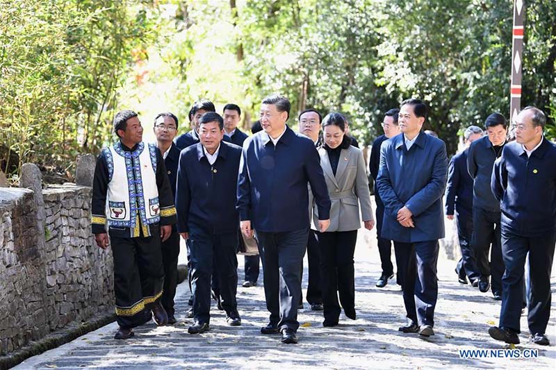 Xi Jinping se rend au Yunnan pour une tournée d'inspection avant la fête du Printemps