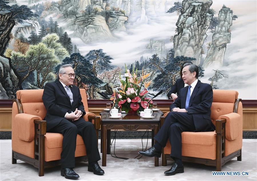 Le conseiller d'Etat chinois rencontre le ministre des AE thaïlandais