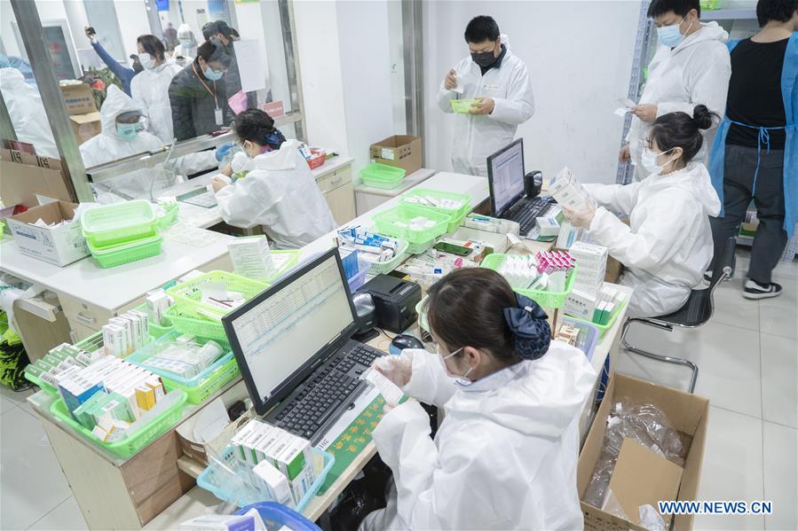 Chine : chaîne de pharmacies à Wuhan
