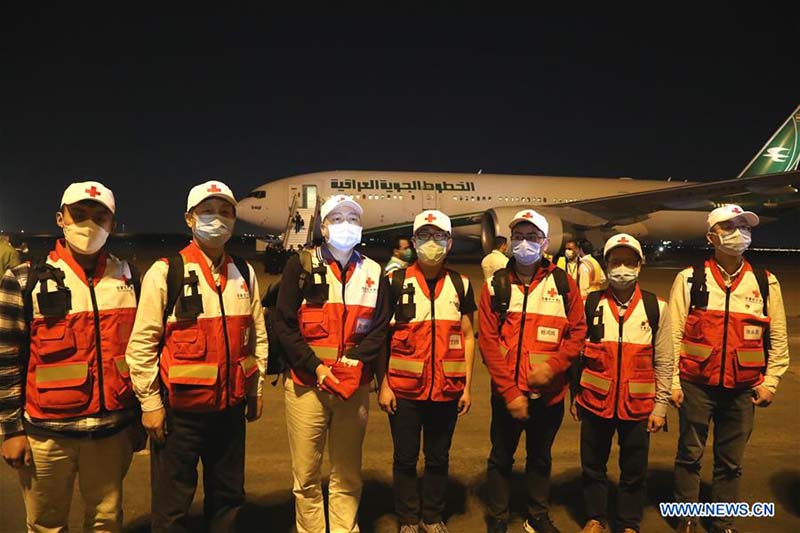 (COVID-19) Arrivée d'experts chinois en Irak pour assister la lutte contre l'épidémie
