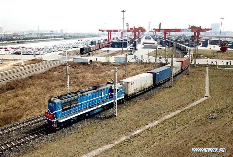 Un train de fret Chine-Europe est parti de Xi'an
