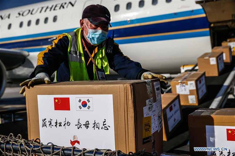 (COVID-19) La province du Liaoning fait don de fournitures médicales au Japon et à la République de Corée
