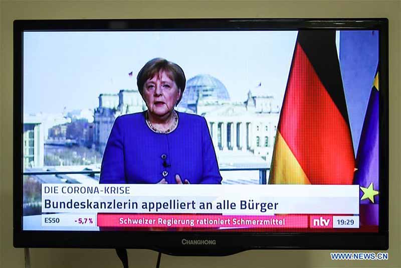 (COVID-19) Angela Merkel appelle les Allemands à la solidarité face au plus grand défi rencontré par le pays depuis des décennies