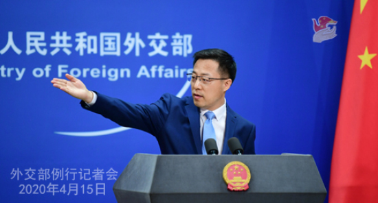 Réponse du Porte-parole du Ministère chinois des Affaires étrangères au sujet de la coopération sino-française dans la lutte contre le Covid-19
