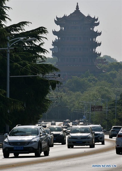 Chine : la circulation à Wuhan