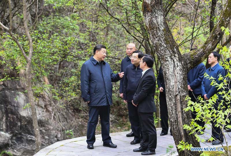 Xi Jinping demande aux responsables locaux d'être les gardes de l'environnement écologique des monts Qinling