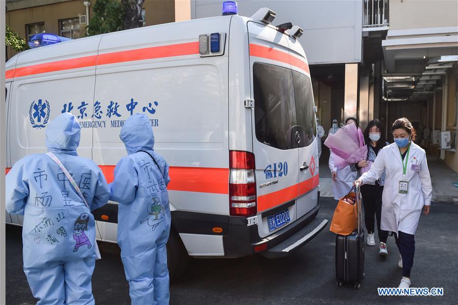 Tous les patients du COVID-19 sont sortis de l'hôpital de traitement du SRAS à Beijing
