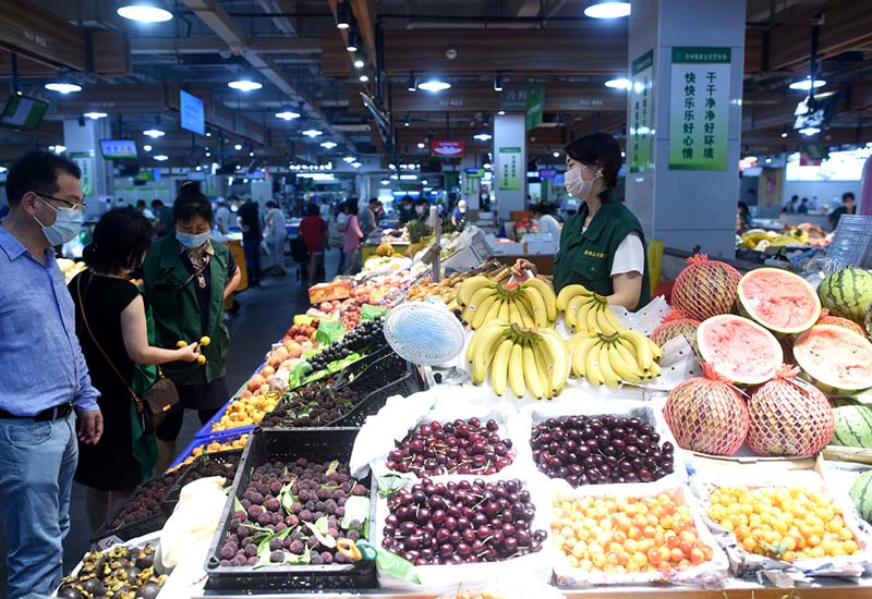 Ouverture du premier marché fermier 5G du Zhejiang à Hangzhou