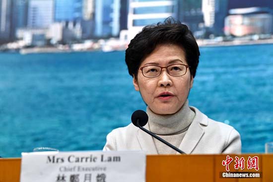 Pour Carrie Lam, les sanctions étrangères contre Hong Kong sont un « double standard »
