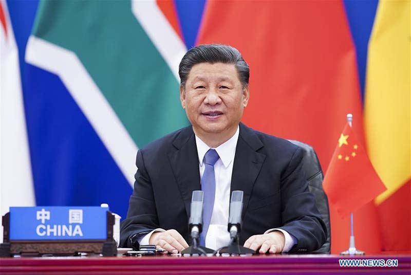 Xi Jinping fait des propositions lors du Sommet extraordinaire Chine-Afrique sur la solidarité contre le COVID-19