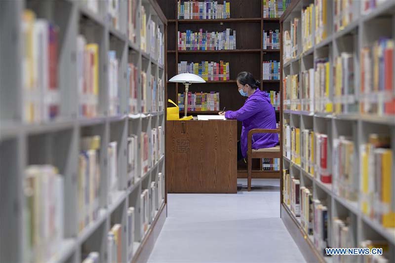 Chine : une bibliothèque pendant les congés au Shanxi