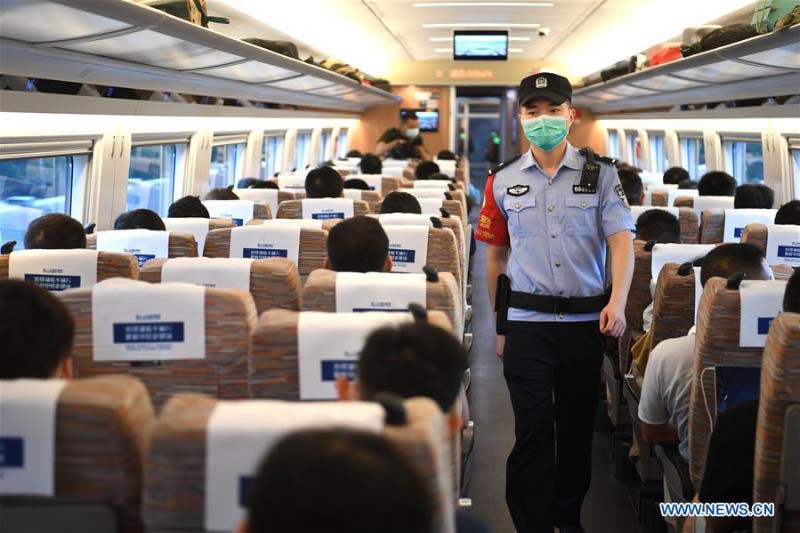 Chine : mise en service d'une nouvelle ligne ferroviaire reliant l'est au centre du pays