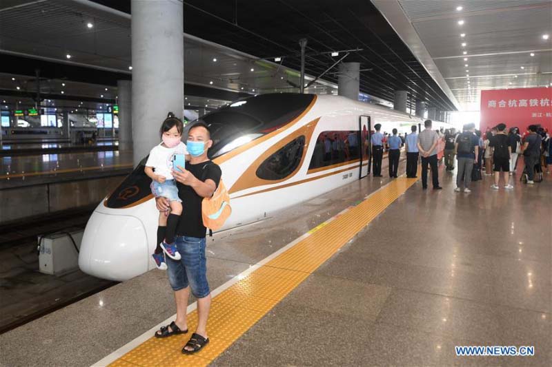 Chine : mise en service d'une nouvelle ligne ferroviaire reliant l'est au centre du pays