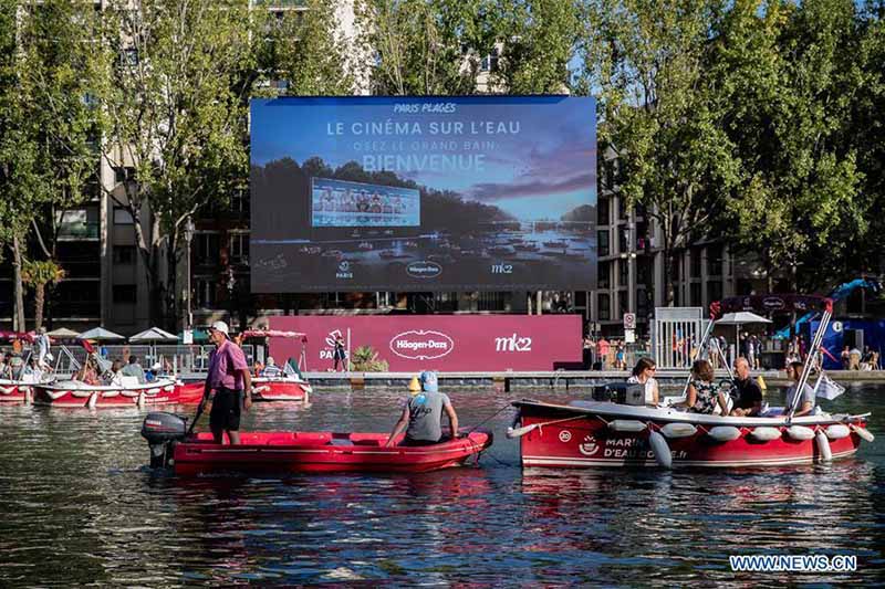 Paris organise un événement « Cinéma sur l'eau »