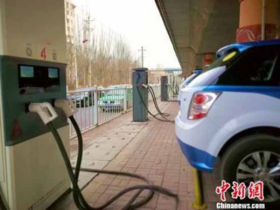 La Chine leader mondial des bornes de recharge de voitures électriques