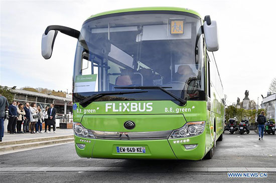 La société chinoise des bus Yutong ouvre son plus grand dépôt de pièces détachées d'Europe en France