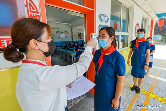 La Chine publie des directives pour la réouverture des écoles à l'automne