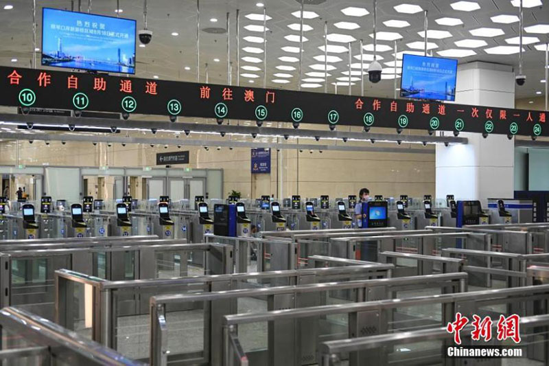 Ouverture au public du nouveau point de contrôle frontalier de Hengqin dans le Guangdong