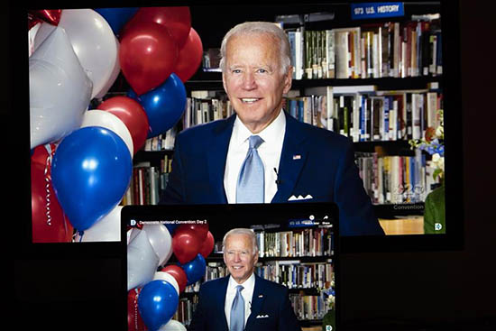 Etats-Unis : nomination officielle de Joe Biden par le Parti démocrate pour la présidentielle