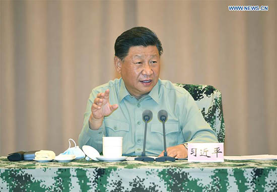 Xi Jinping demande à l'armée d'accomplir les tâches de suivi du contrôle des inondations