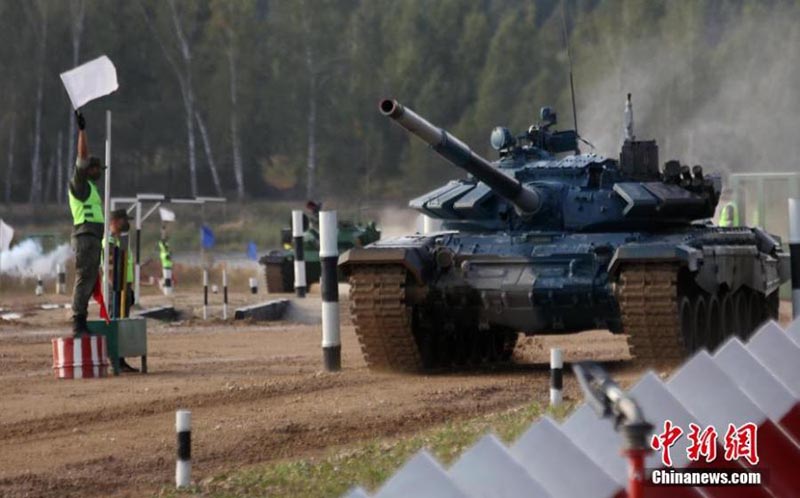 Ouverture des jeux internationaux militaires 2020 en Russie 