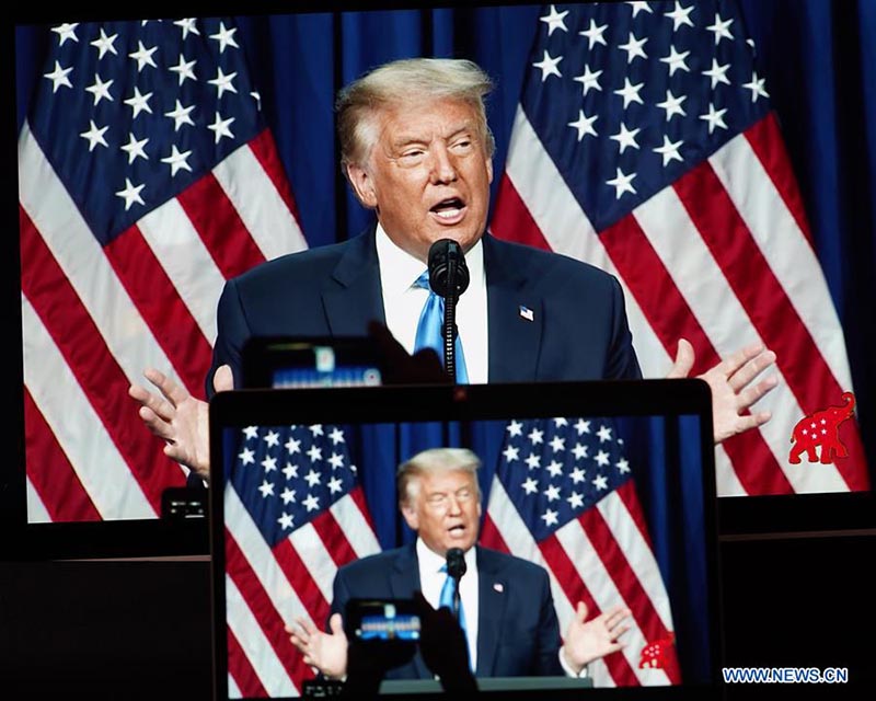 Donald Trump désigné candidat pour un second mandat lors de la Convention nationale républicaine de 2020