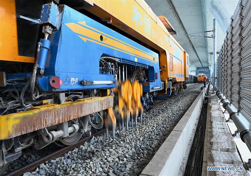 La voie ferrée Fuzhou-Pingtan sera mise en service d'ici fin 2020
