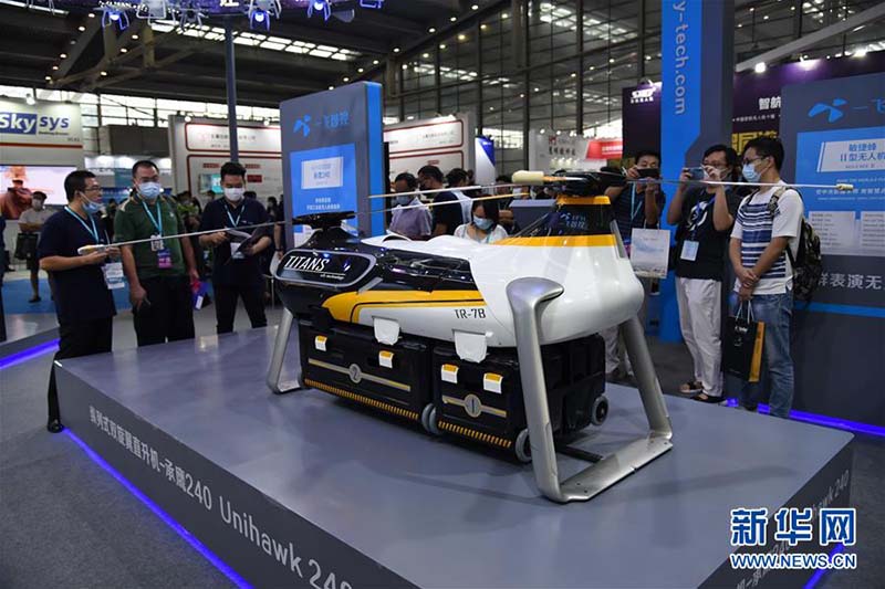 Mille drones dévoilés lors du Congrès mondial du drone 2020