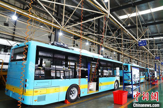 60% des bus chinois roulent à l'électrique