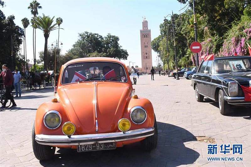 Le Salon de la voiture classique de Marrakech