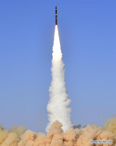La fusée commerciale chinoise CERES-1 achève son vol inaugural