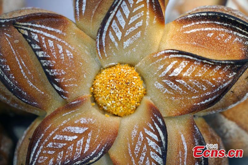 Des pains de formes exceptionnelles épatent les visiteurs de la 3e CIIE