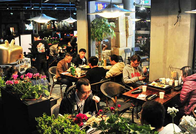 Le secteur de la restauration a enregistré une croissance positive pour la première fois cette année en Chine