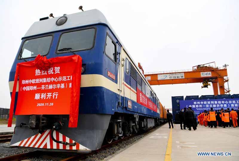 Chine : Zhengzhou lance un service de fret ferroviaire vers la Finlande