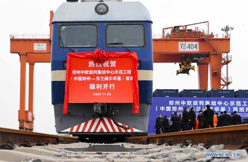 Chine : Zhengzhou lance un service de fret ferroviaire vers la Finlande