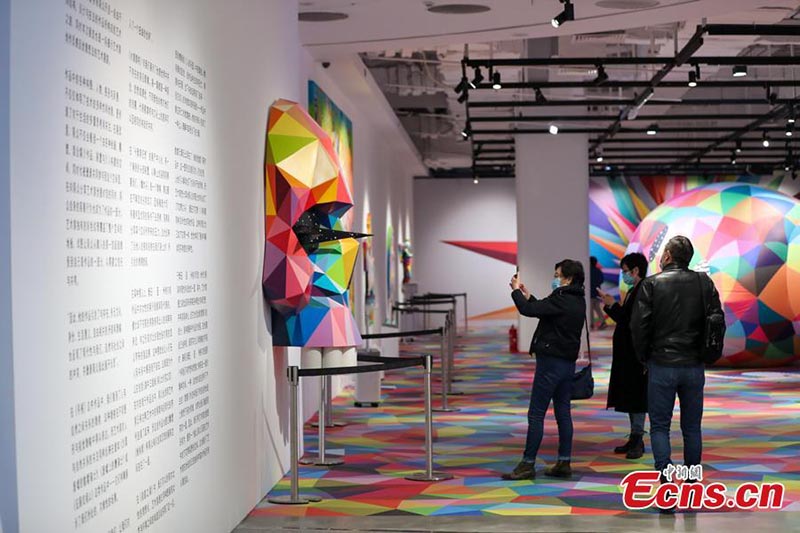L'exposition de pop art KAOS TRIP attire les visiteurs à Shenyang