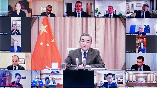 Le ministre chinois des AE appelle à reprendre le dialogue, à remettre les relations sur la bonne voie et à rétablir la confiance mutuelle entre la Chine et les Etats-Unis
