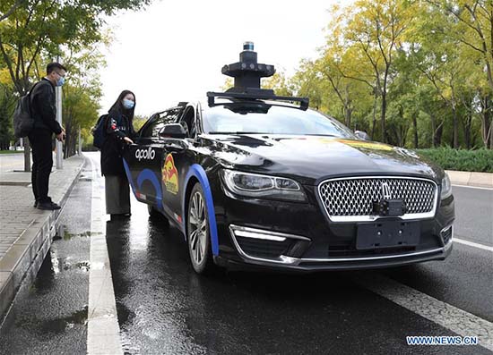 Baidu reçoit le feu vert pour des essais de conduite autonome