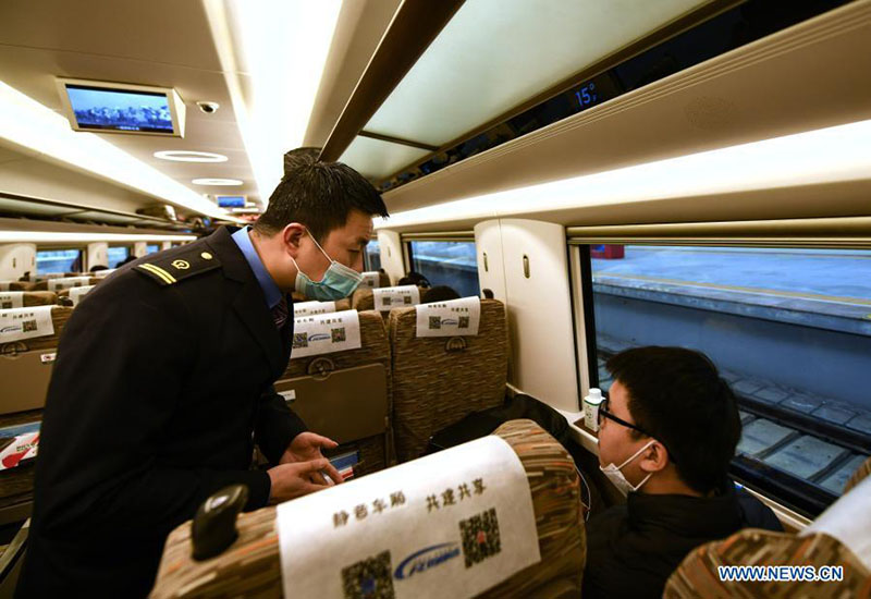 La Chine lance un service de « compartiments silencieux » dans des trains à grande vitesse