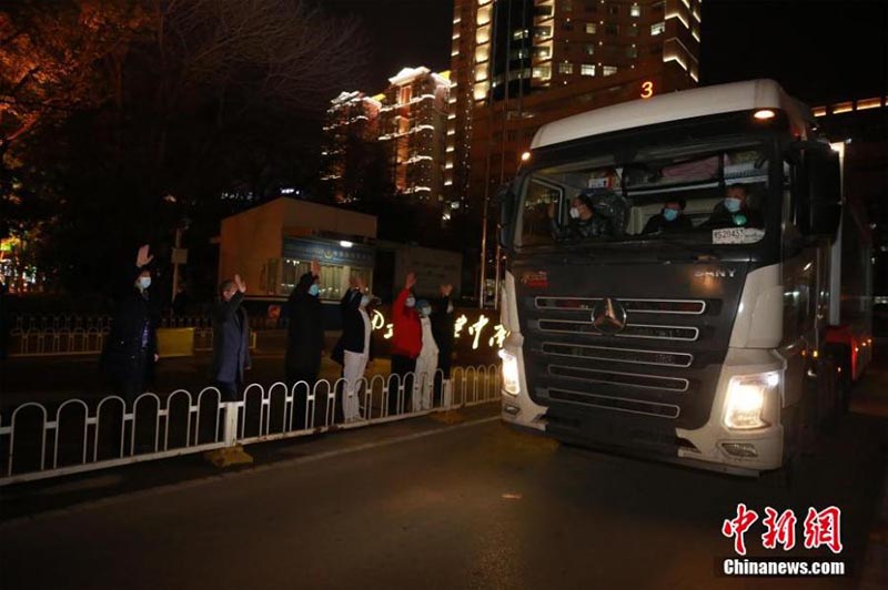 Un tomodensimètre embarqué sur véhicule envoyé dans le Hebei pour soutenir le contrôle de l'épidémie