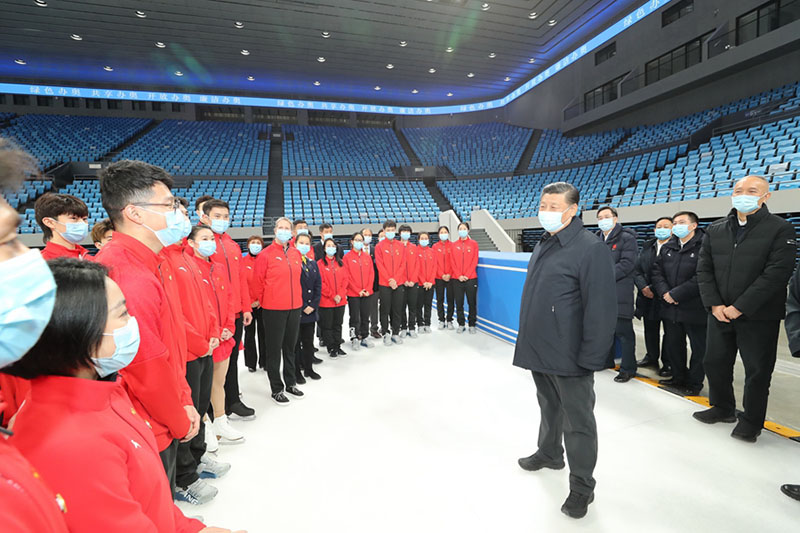 Xi Jinping inspecte les préparatifs de Beijing 2022