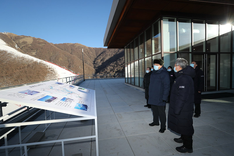 Xi Jinping inspecte les préparatifs de Beijing 2022