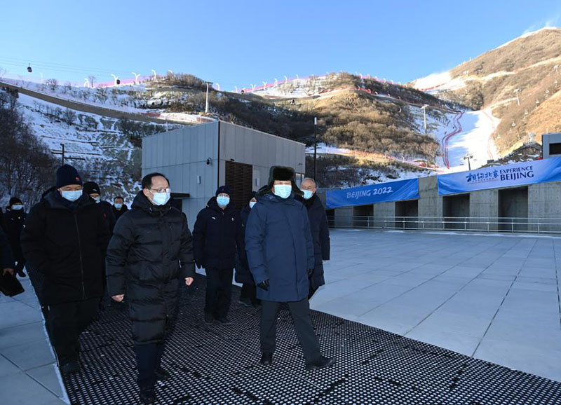 Xi Jinping met l'accent sur le développement des sports d'hiver du pays grâce à l'organisation de Beijing 2022