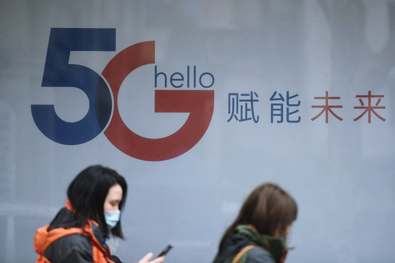 La Chine a construit le plus grand réseau 5G du monde