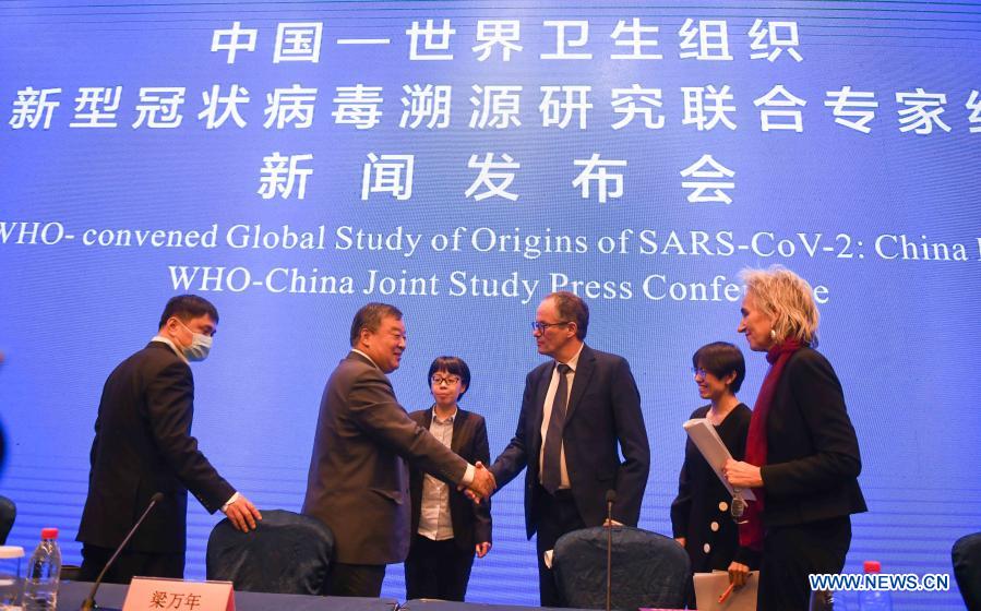 Publication des résultats de l'étude conjointe OMS-Chine à Wuhan