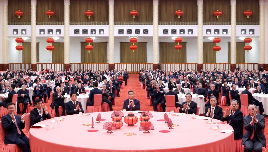 Xi Jinping adresse ses voeux de la fête du Printemps à tous les Chinois