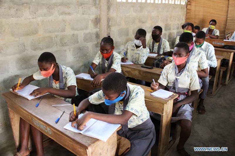Bénin : contrôle du COVID-19 dans un collège à Ouidah